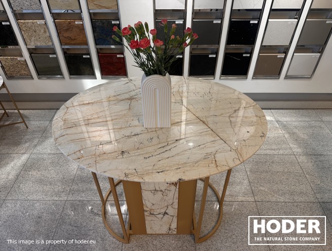 Natural quartzite table 442